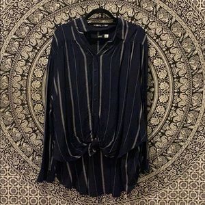 Flannel button shirt/ dress